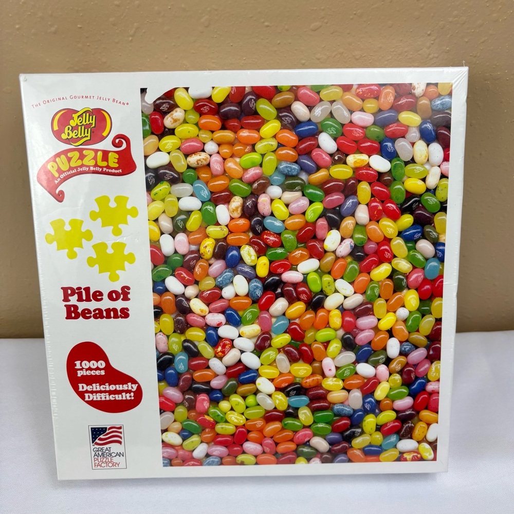 Great American Puzzle Factory Jelly Belly Pile Of Beans 1000 Piece Puzzle